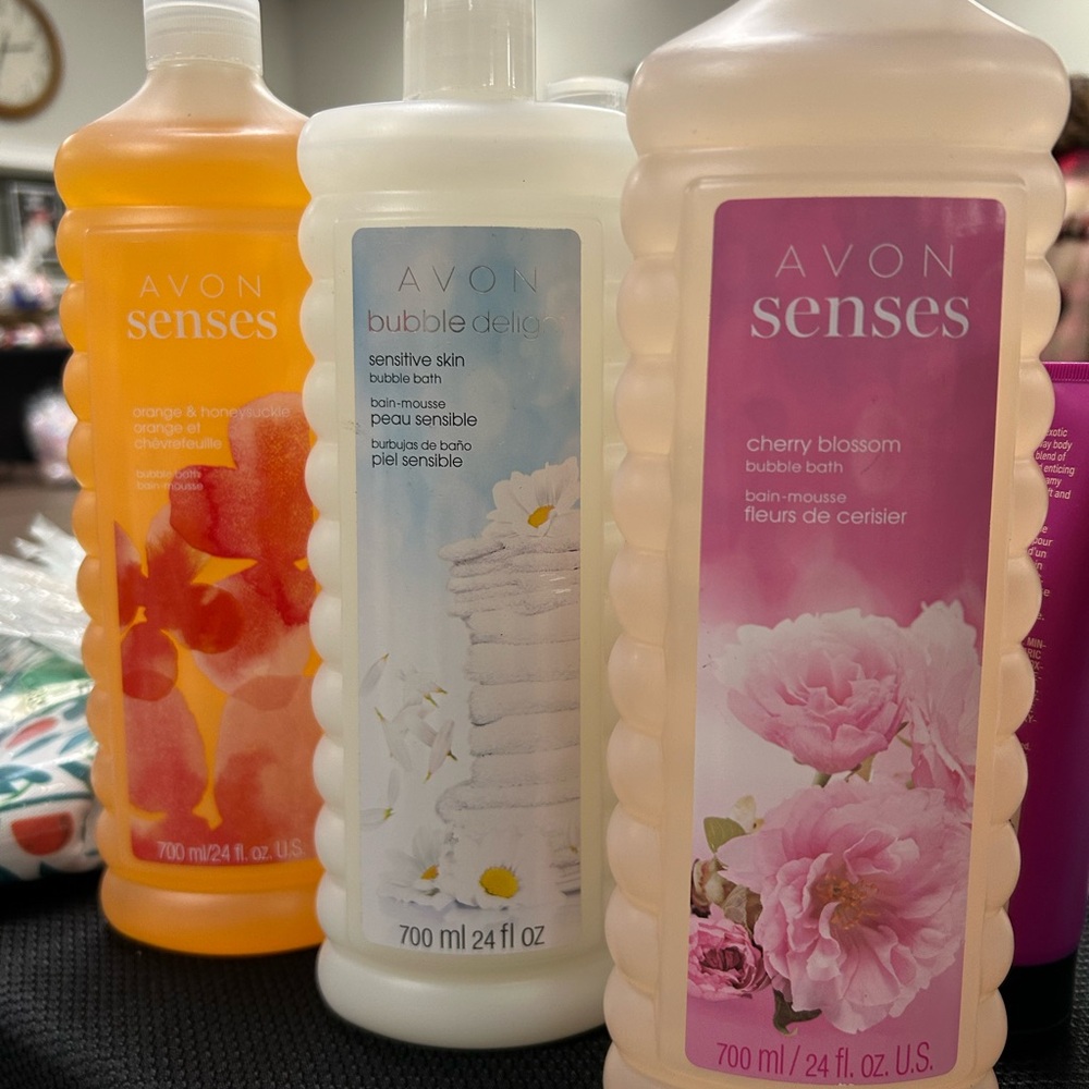 Avon bubble bath $8 each